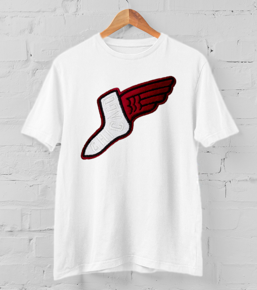 White Sox Chicago Winged Sock 2026 Promo Event T-Shirt
