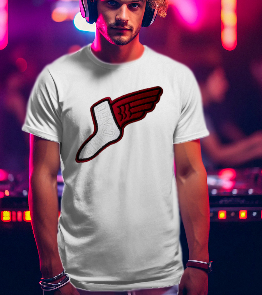 White Sox Chicago Winged Sock 2026 Promo Event T-Shirt