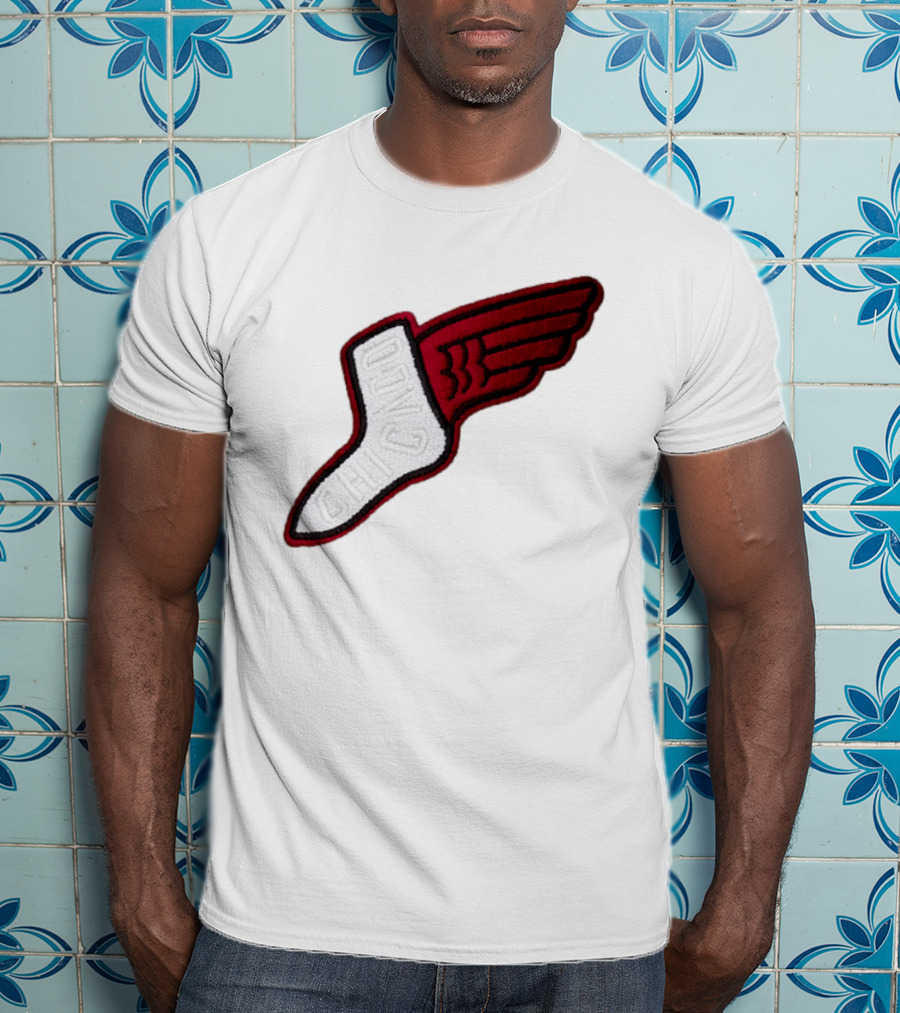 White Sox Chicago Winged Sock 2026 Promo Event T-Shirt