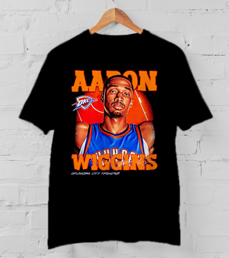 Aaron Wiggins Oklahoma City Thunder OKC Basketball T-Shirt