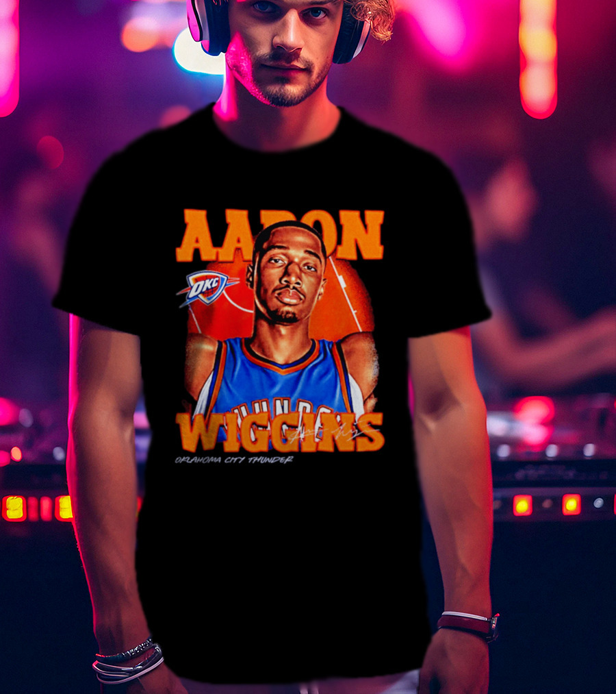Aaron Wiggins Oklahoma City Thunder OKC Basketball T-Shirt