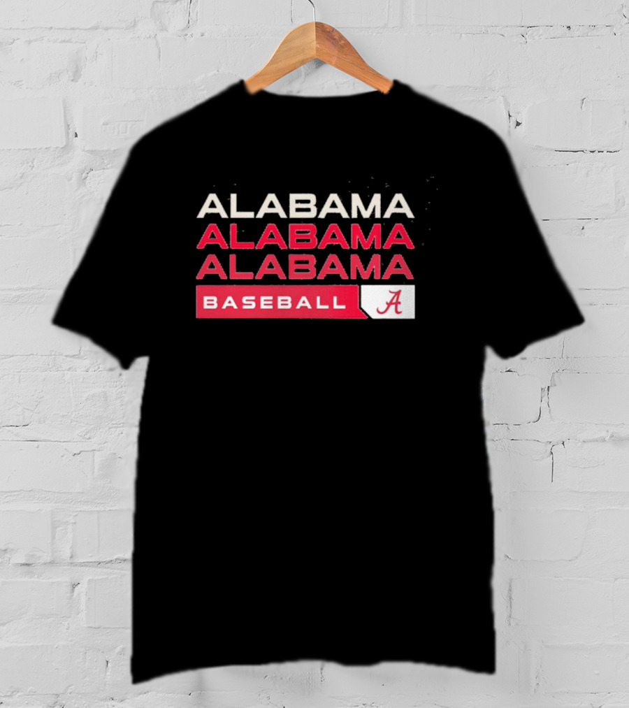 Alabama Crimson Tide College Baseball 2026 Hype Tri Blend T-Shirt