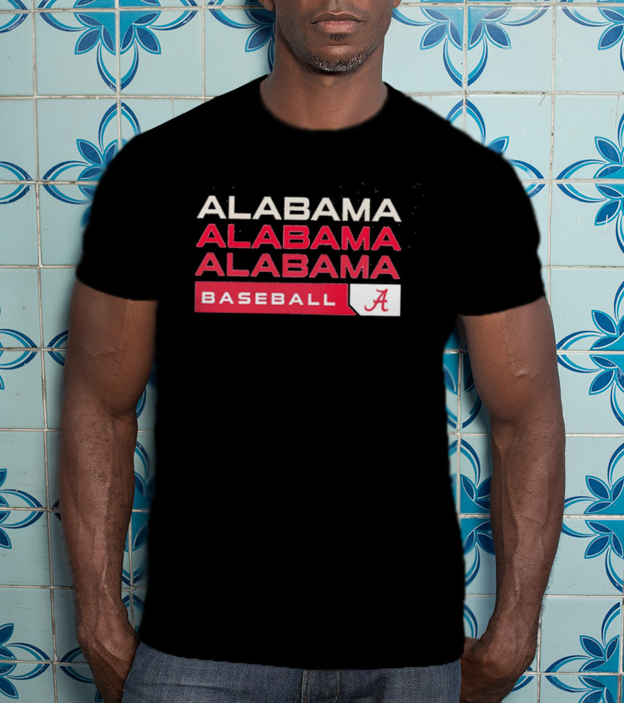 Alabama Crimson Tide College Baseball 2026 Hype Tri Blend T-Shirt