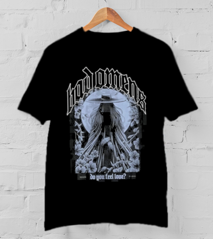 Bad Omens Store The Specter Omens Engraving T-Shirt