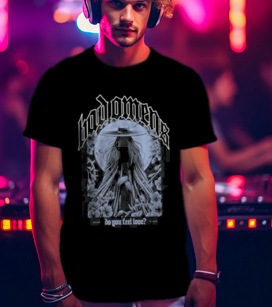 Bad Omens Store The Specter Omens Engraving T-Shirt