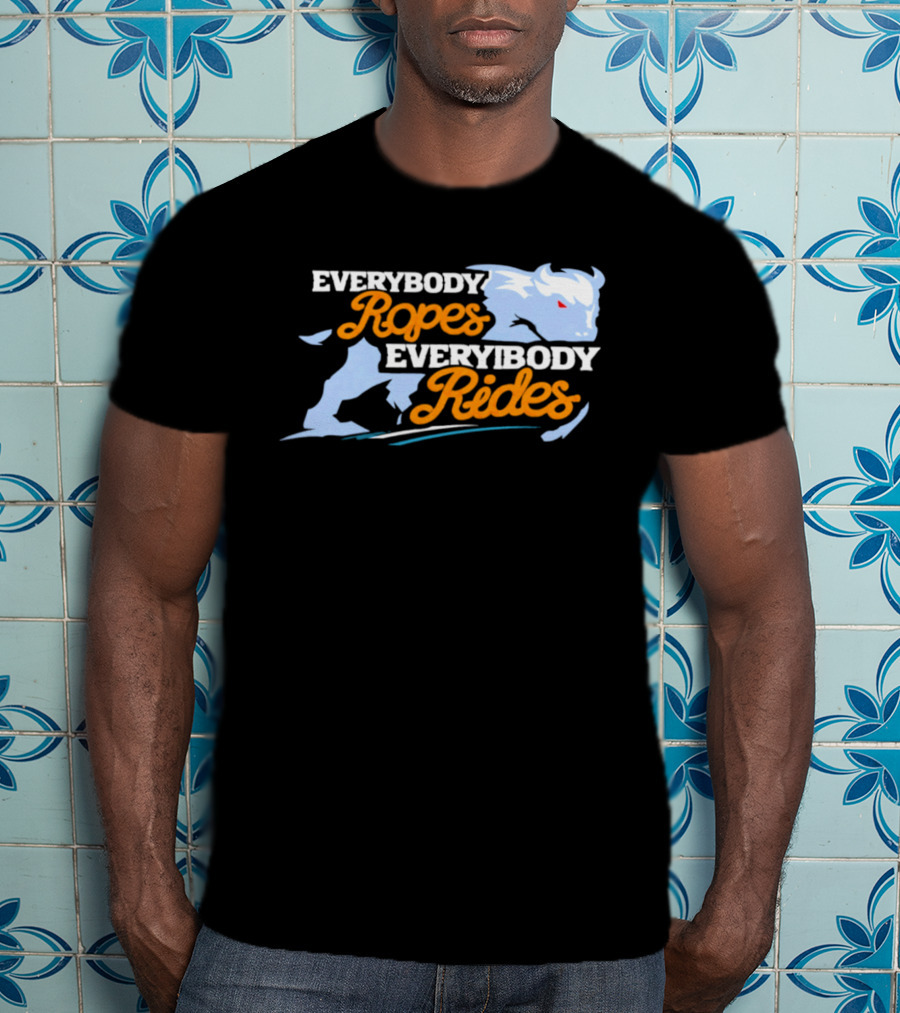 Buffalo Sabres Everybody Ropes Everybody Rides T-Shirt