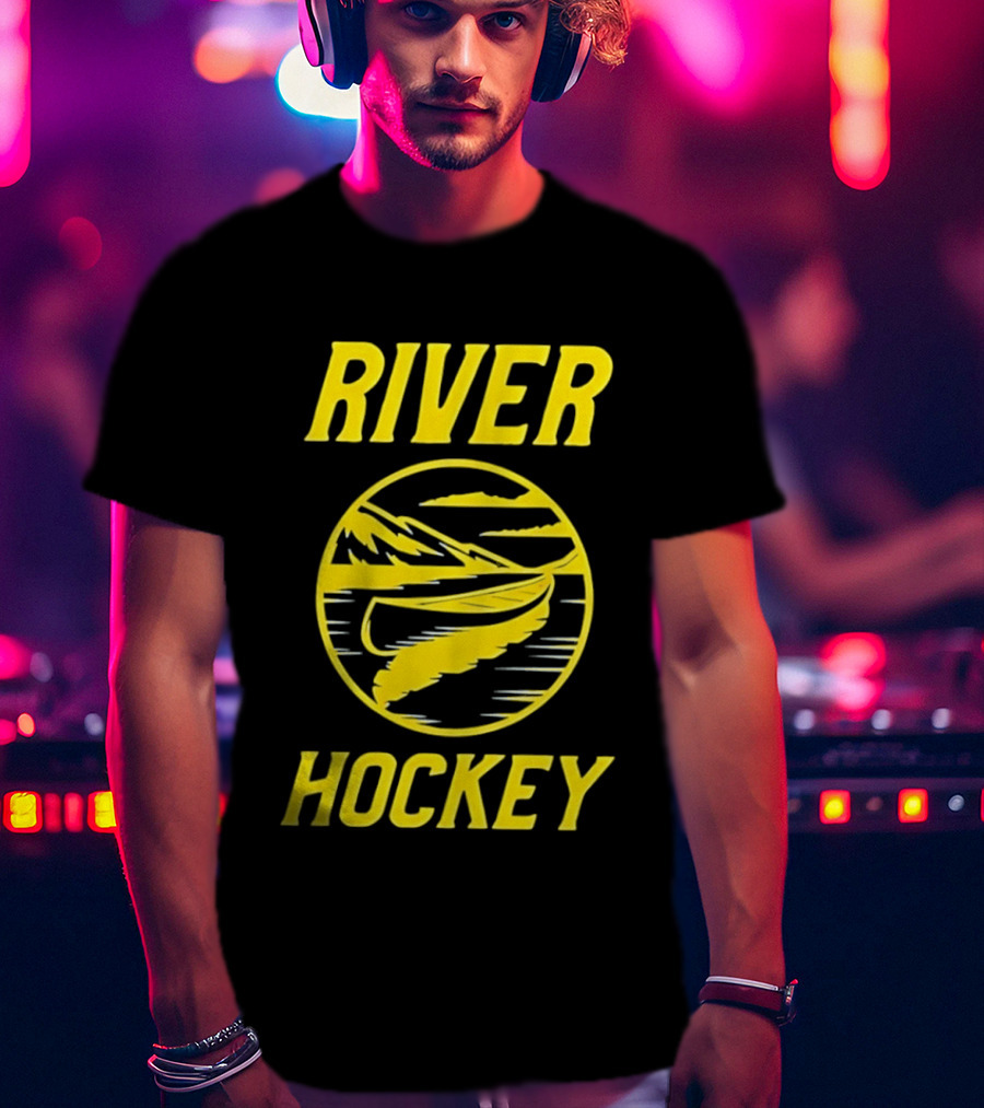 Buffalo Sabres River Hockey Scenic Canoe Adventure T-Shirt
