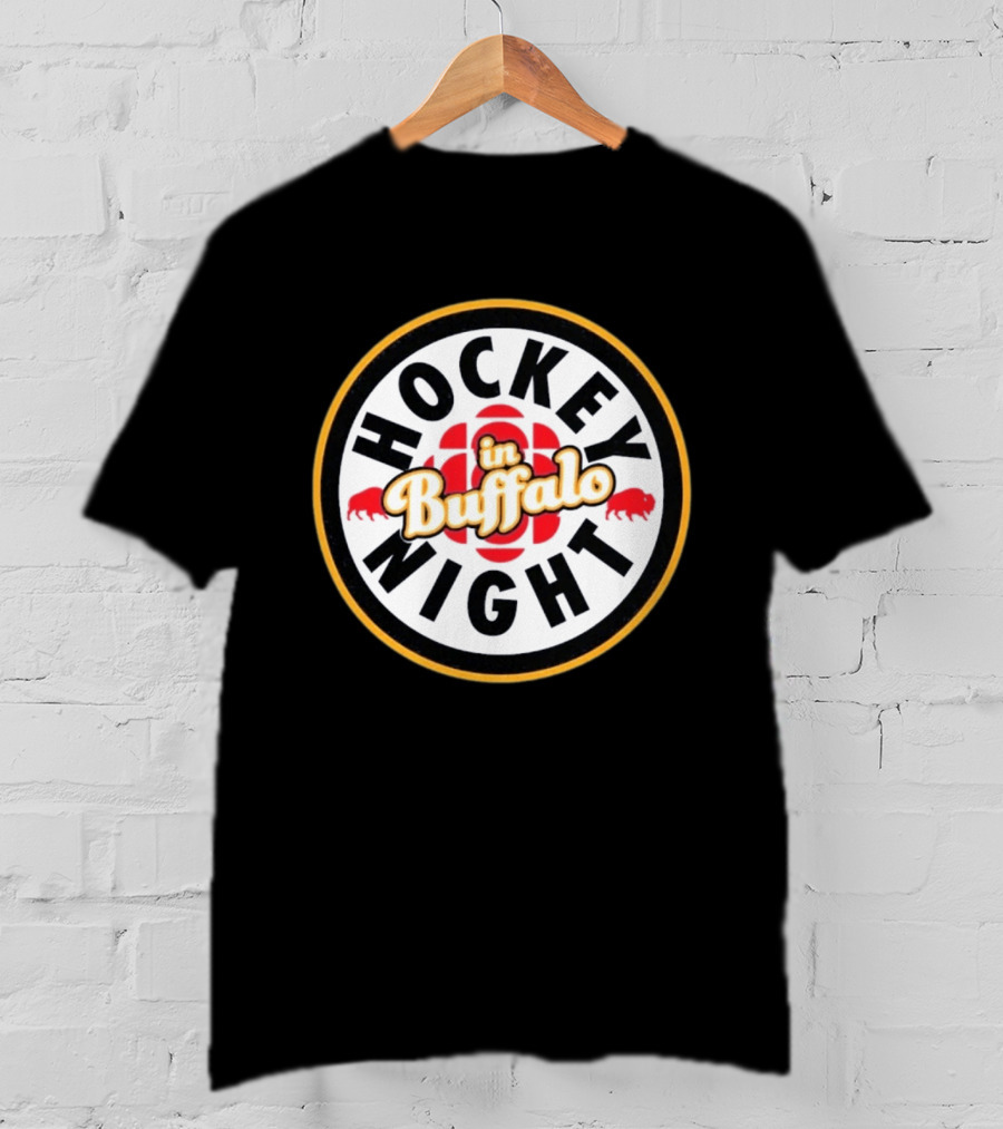 Hockey Night In Buffalo Buffaloes CBC T-Shirt