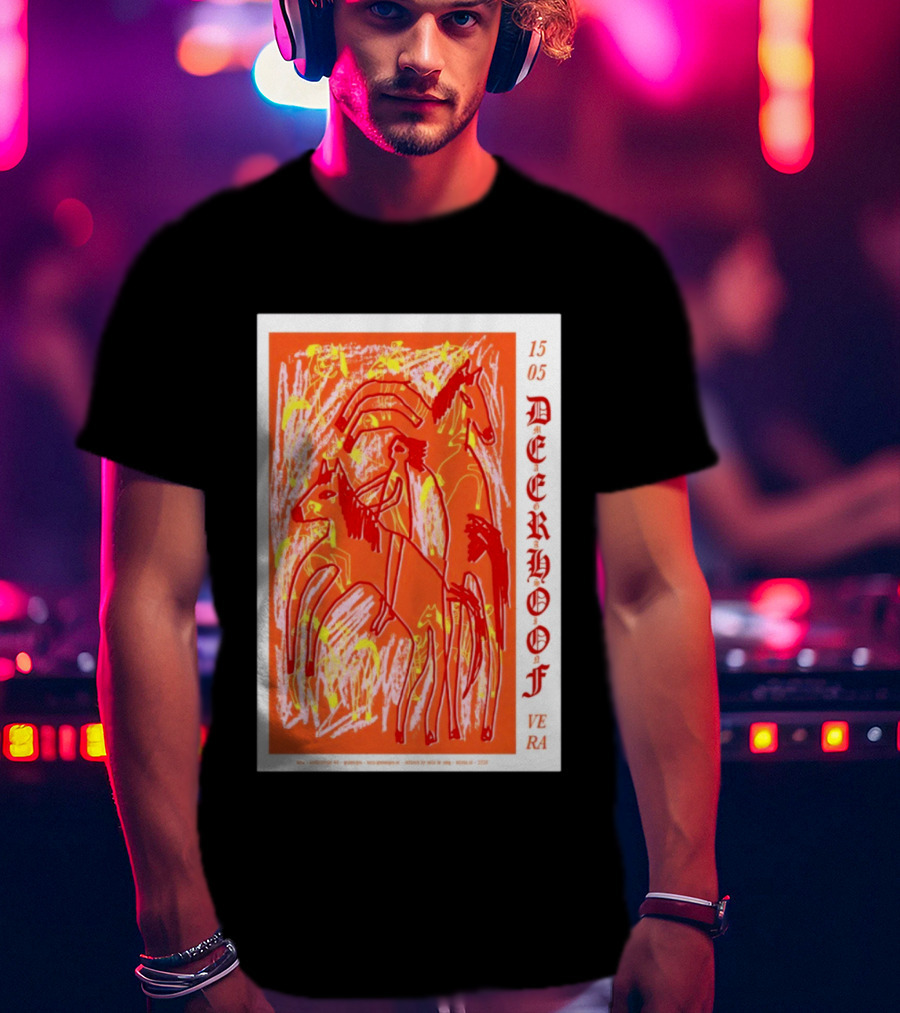 Deerhoof VERA Groningen May 15 2026 T-Shirt
