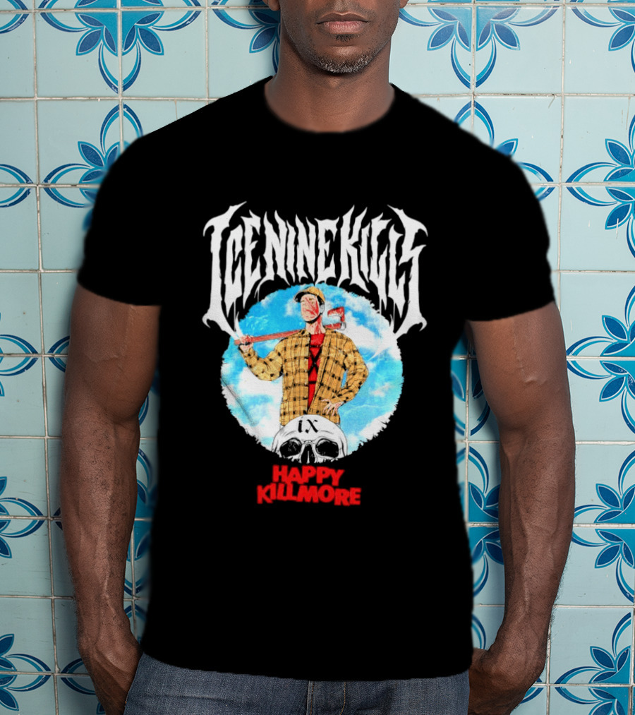 ICE NINE KILLS Happy Killmore Axe Skull T-Shirt
