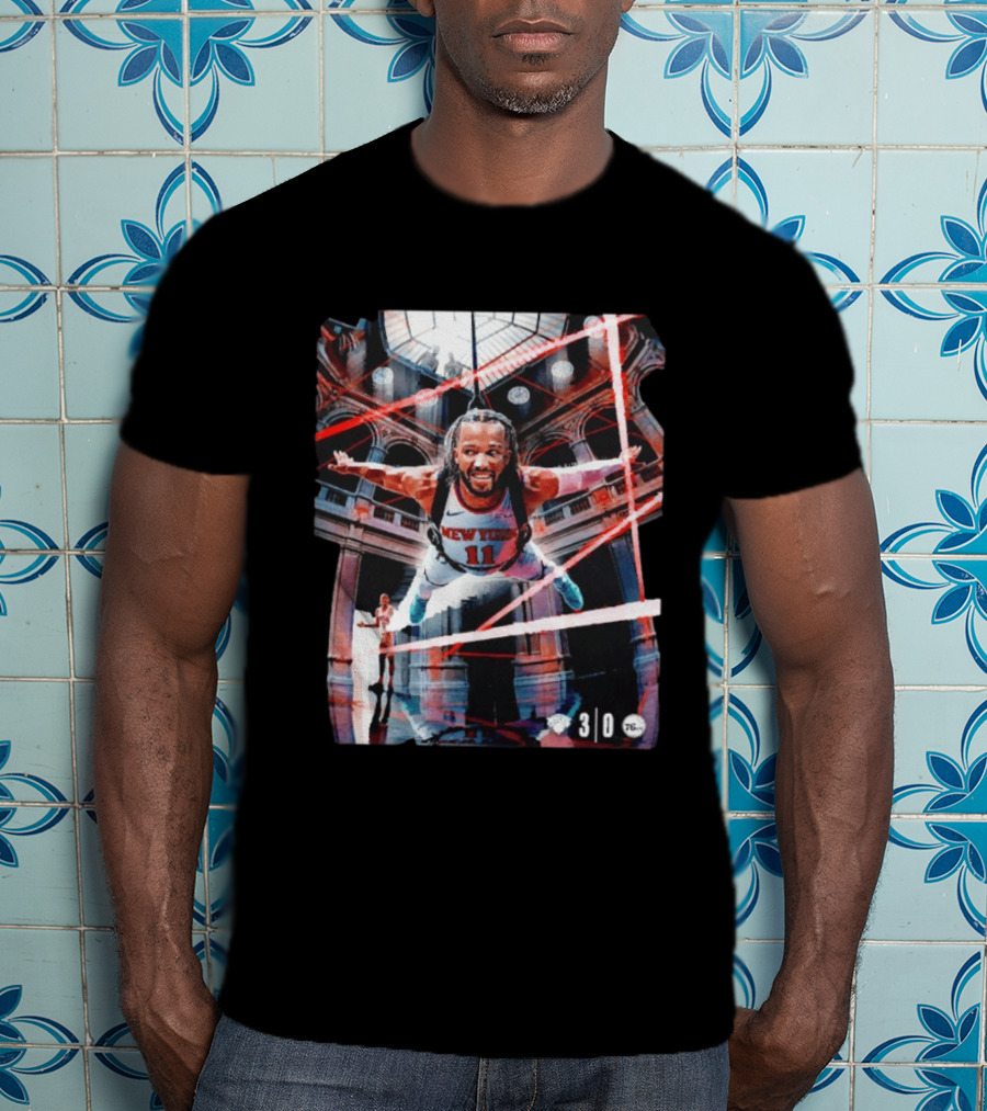 New York Knicks Jalen Brunson Victory Over Philadelphia 76ers Game 3 T-Shirt