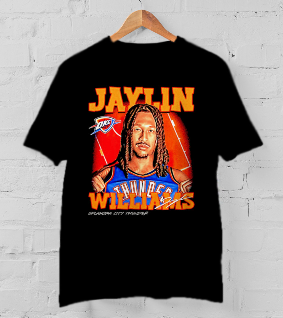Jaylin Williams Oklahoma City Thunder Basketball T-Shirt