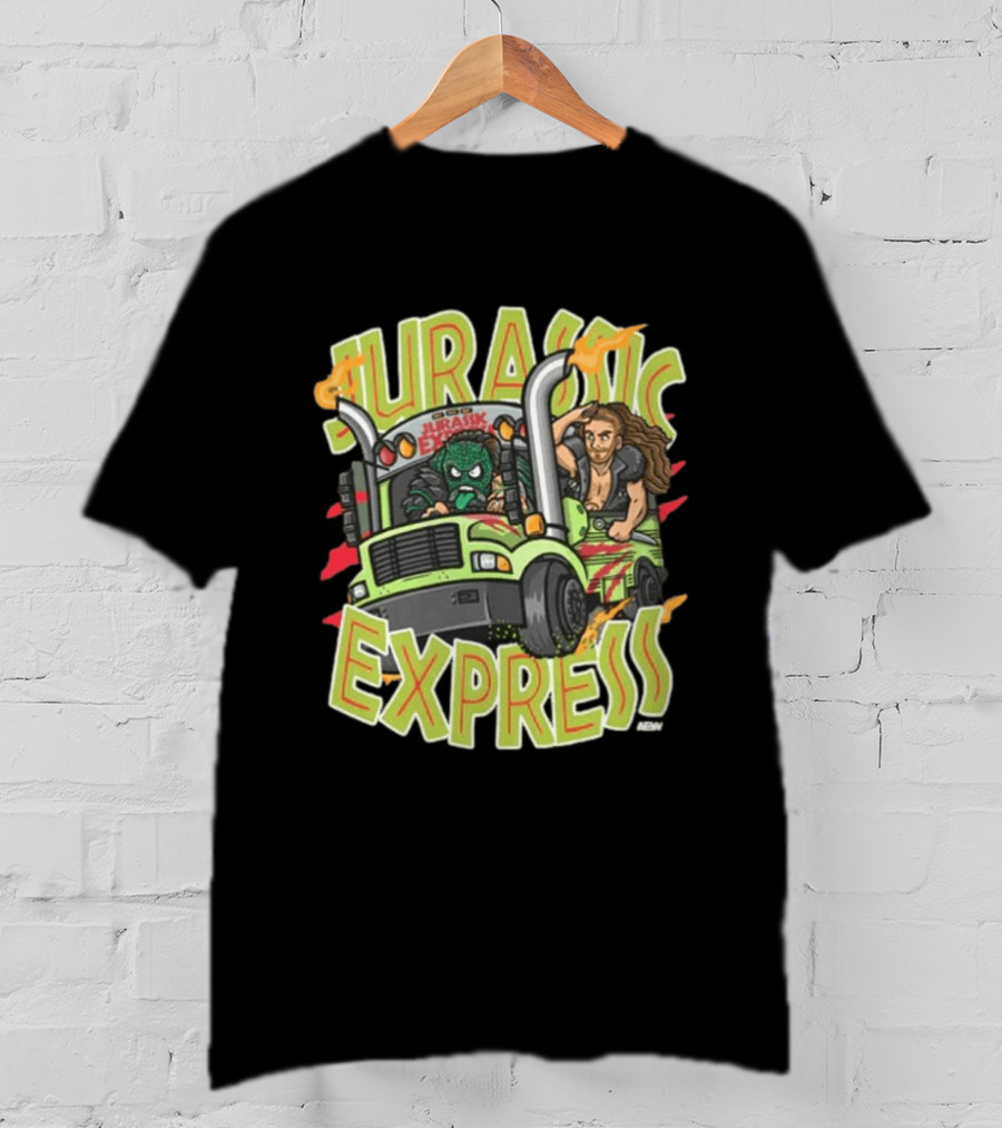 Jurassic Express Truck Adventure With Dinosaur And Driver T-Shirt