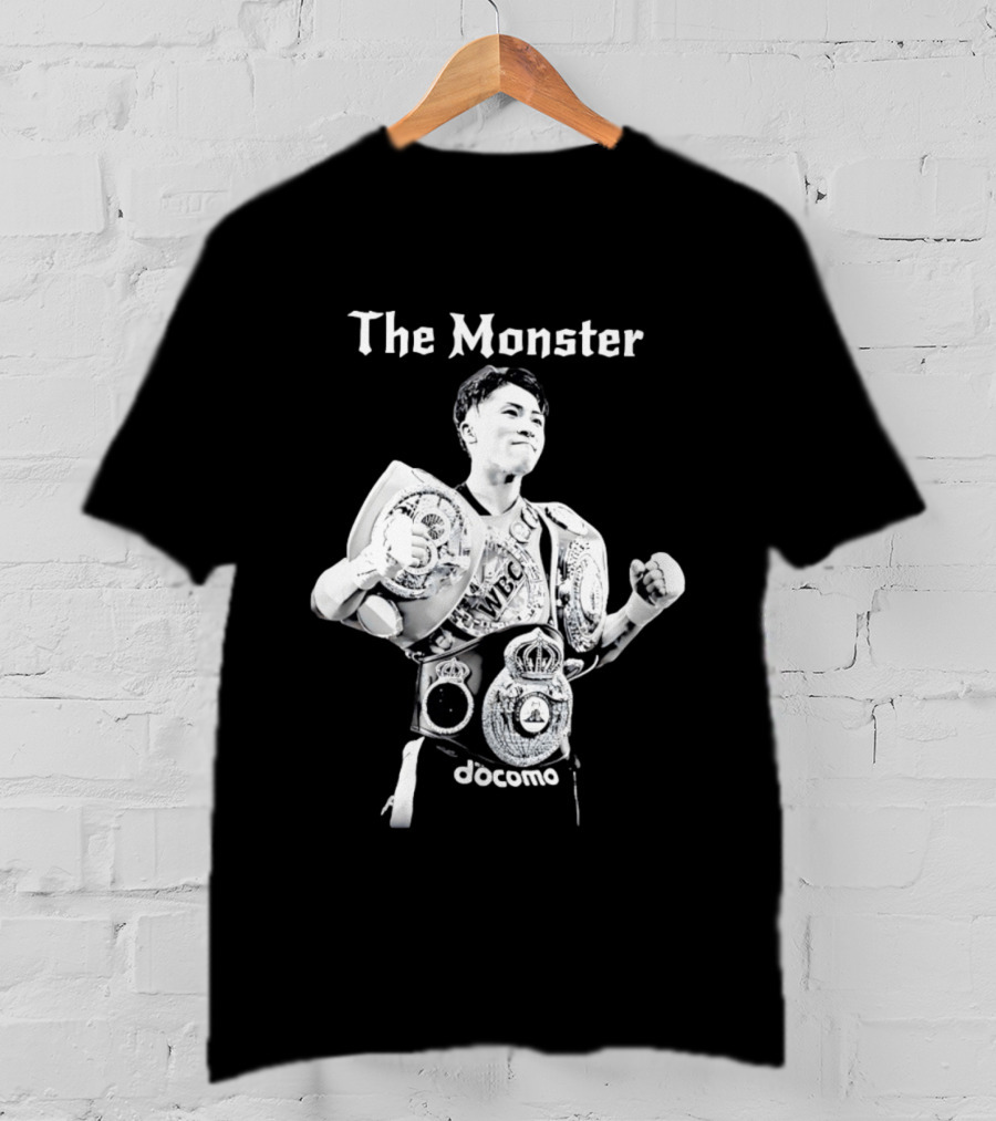 Naoya Inoue The Monster Boxing Champion WBC Belts Docomo T-Shirt