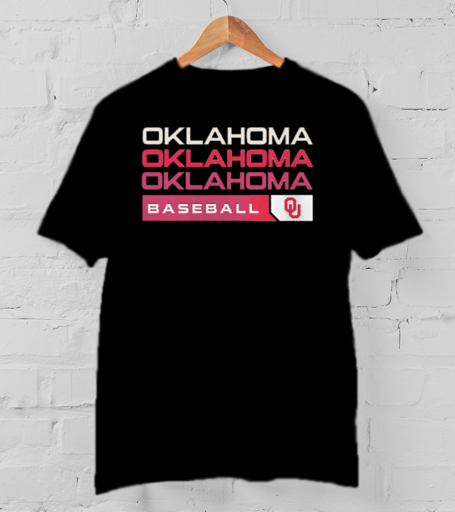 Oklahoma Sooners Baseball 2026 Tri Blend Hype T-Shirt