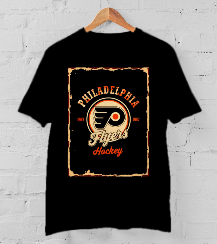 Philadelphia Flyers 1967 Vintage NHL Hockey T-Shirt