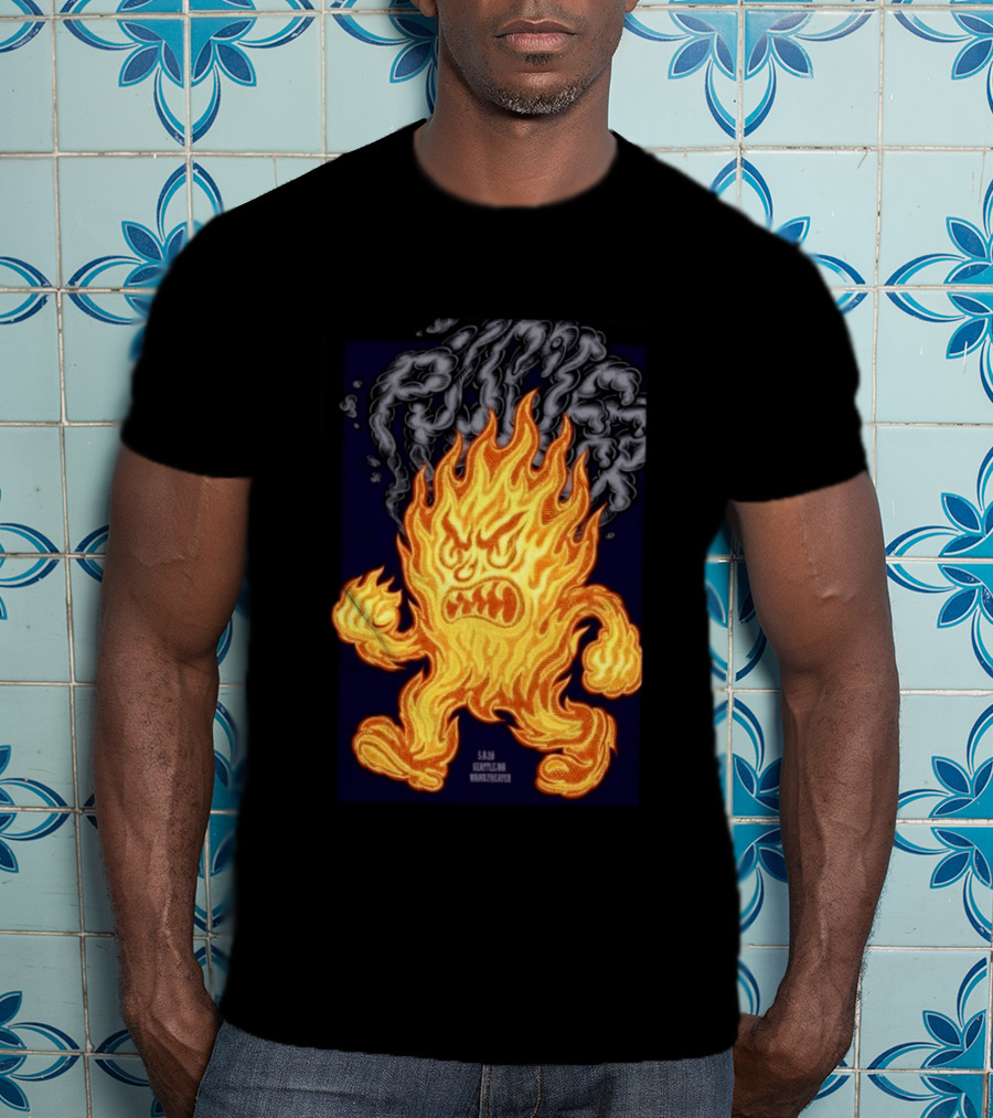 Puscifer Fiery Character May 9 2026 Seattle WAMU Theater T-Shirt