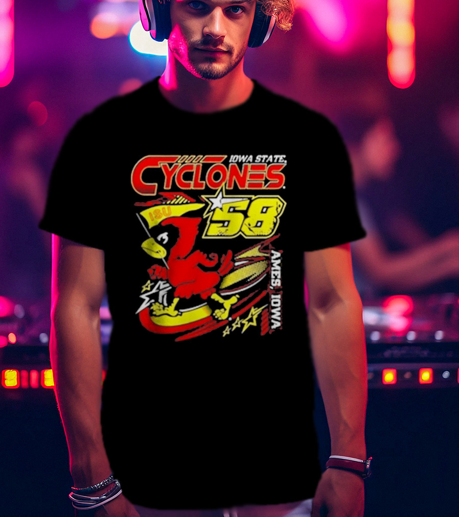 Iowa State Cyclones ISU 58 Ames Iowa T-Shirt