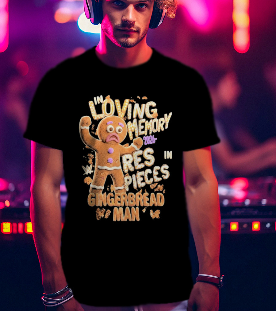 Sami Zayn Gingerbread In Loving Memory T-Shirt