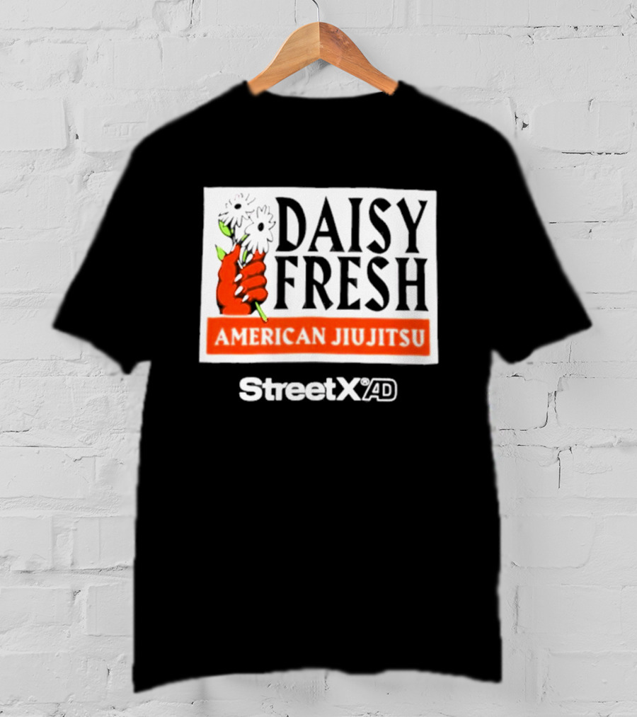 Daisy Fresh American Jiu Jitsu StreetxAD Collaboration T-Shirt