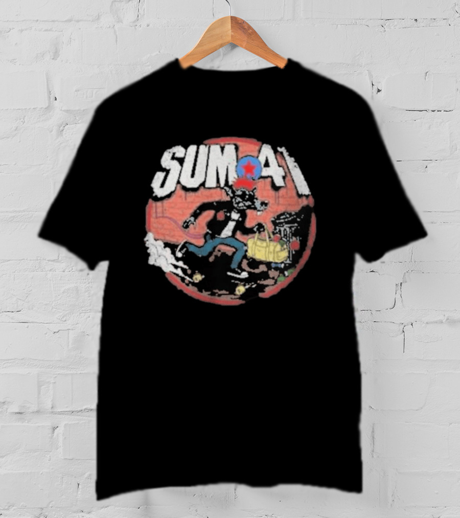Sum 41 Rat Street Art Comic T-Shirt