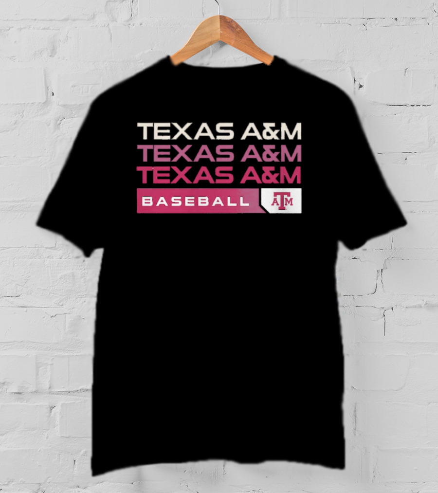 Texas A&M Aggies Baseball Tri Blend 2026 T-Shirt