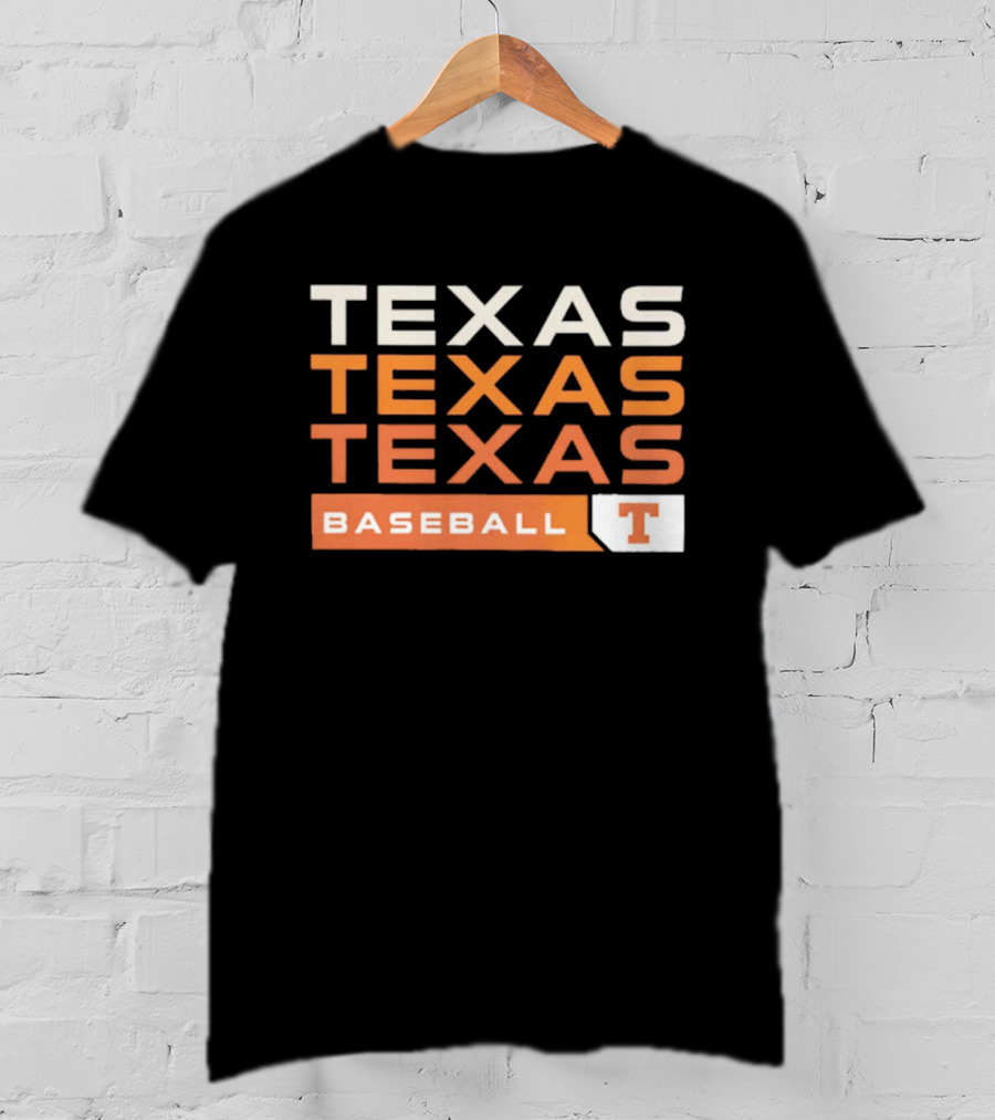 Texas Longhorns Texas Texas Texas Baseball 2026 T-Shirt