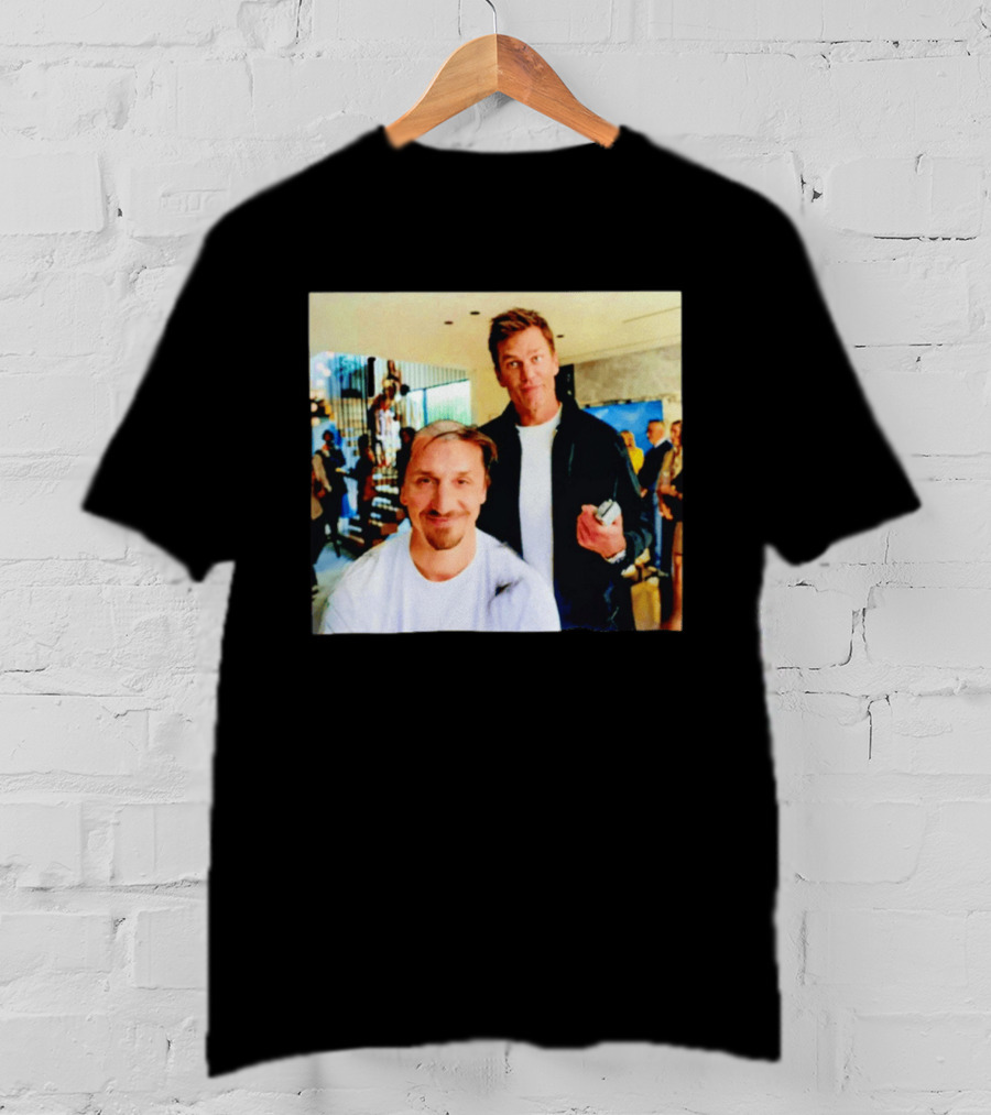 Tom Brady Almost Friday Giving Zlatan Ibrahimović A Haircut T-Shirt