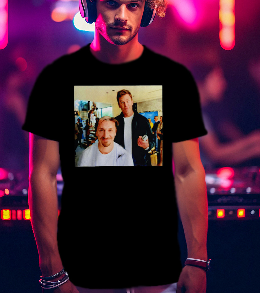 Tom Brady Almost Friday Giving Zlatan Ibrahimović A Haircut T-Shirt