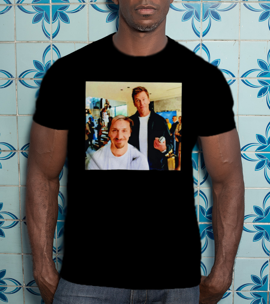 Tom Brady Almost Friday Giving Zlatan Ibrahimović A Haircut T-Shirt