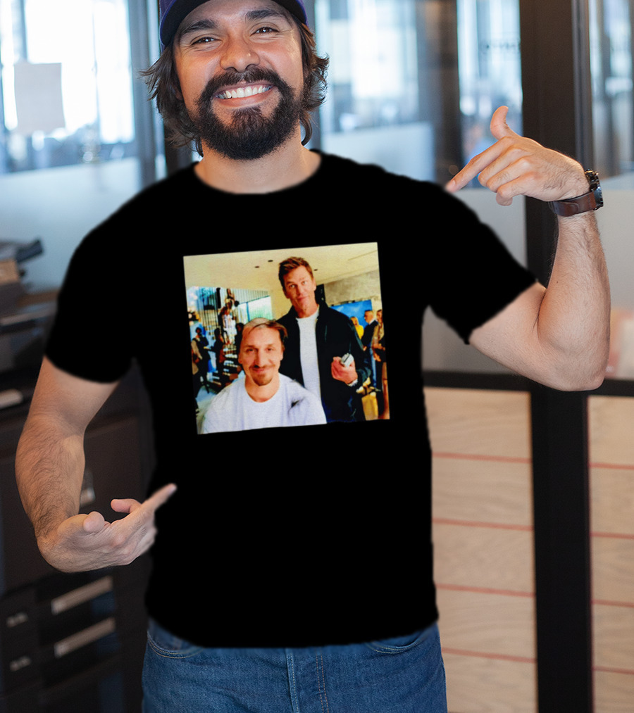 Tom Brady Almost Friday Giving Zlatan Ibrahimović A Haircut T-Shirt
