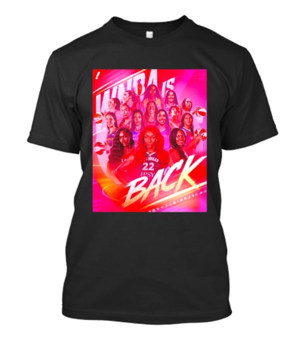 WNBA Is Back 30th Season Highlights Las Vegas Basketball Stars T-Shirt