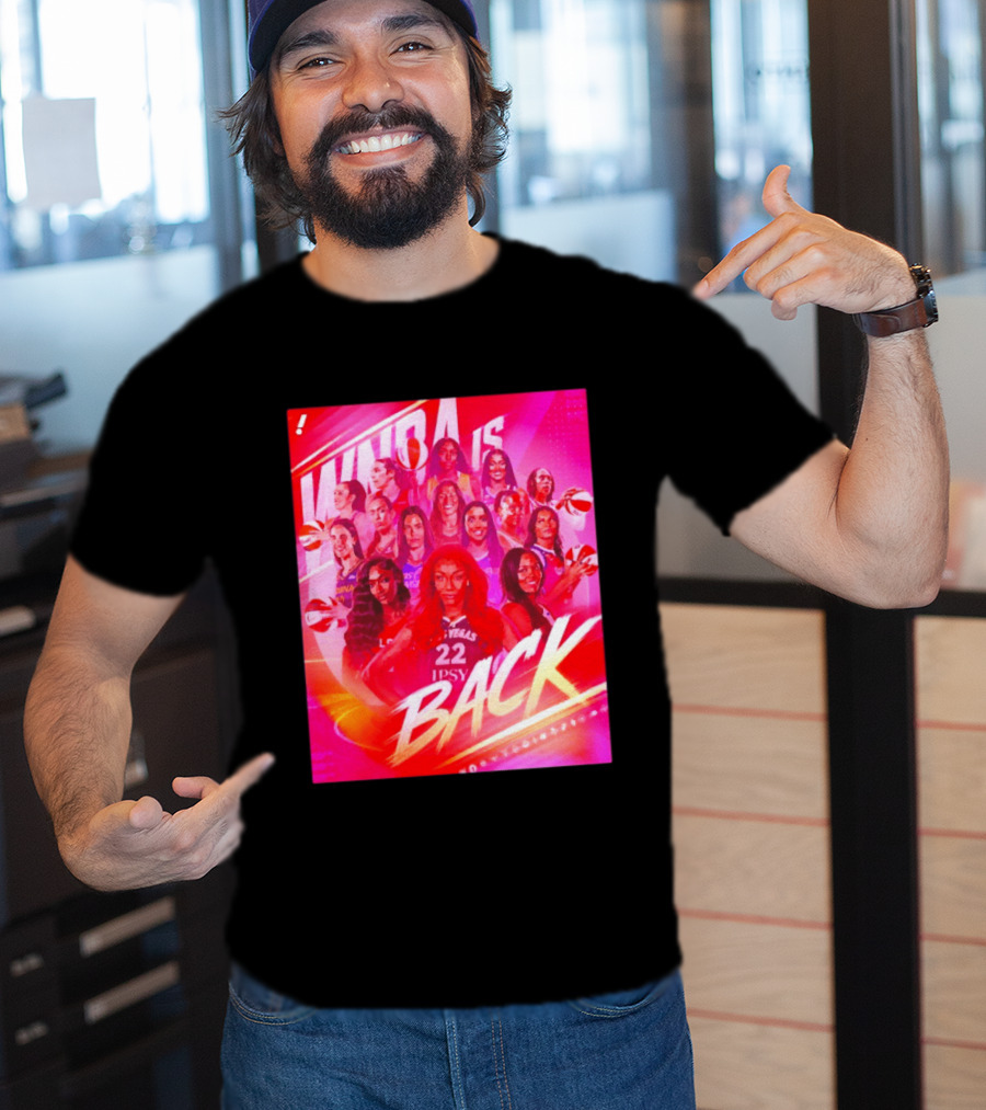 WNBA Is Back 30th Season Highlights Las Vegas Basketball Stars T-Shirt