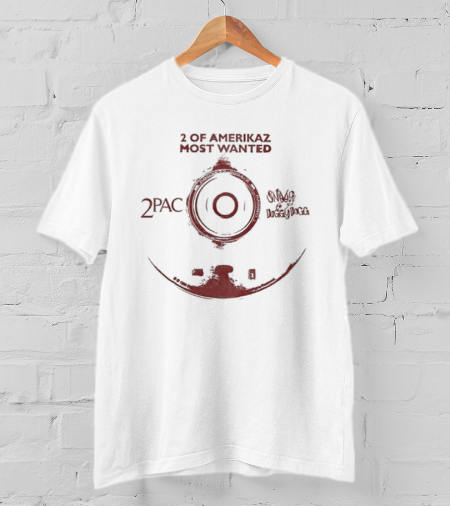 2pac 2 Of Amerikaz Most Wanted Only God Can Judge Me T-Shirt