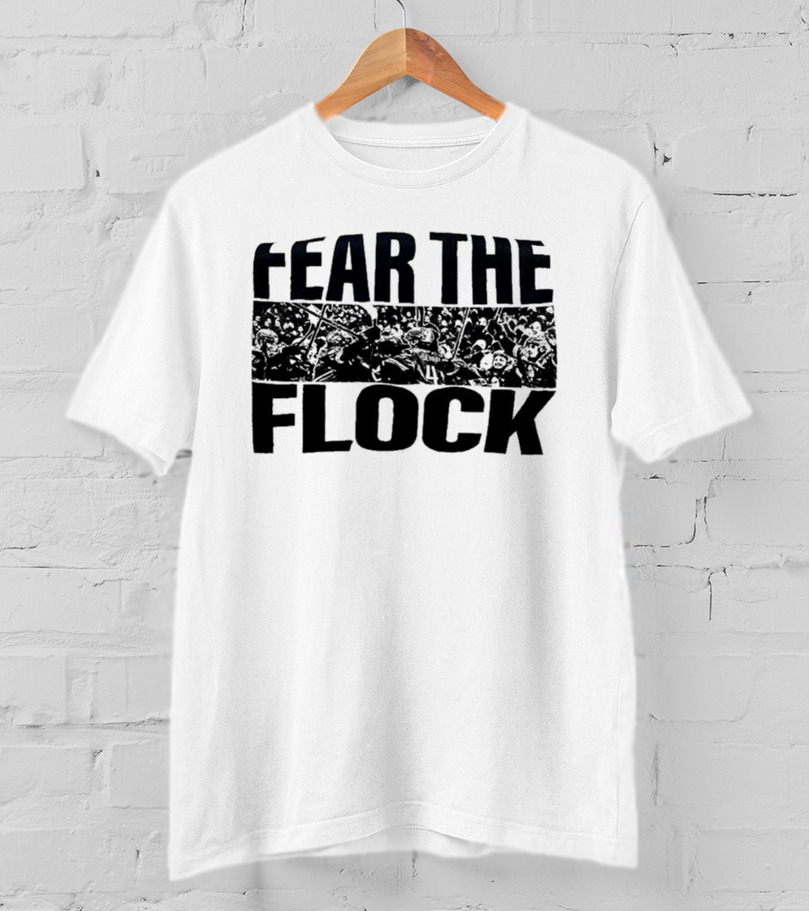 Anaheim Ducks Hockey Fear The Flock 2026 Fowl Towels T-Shirt