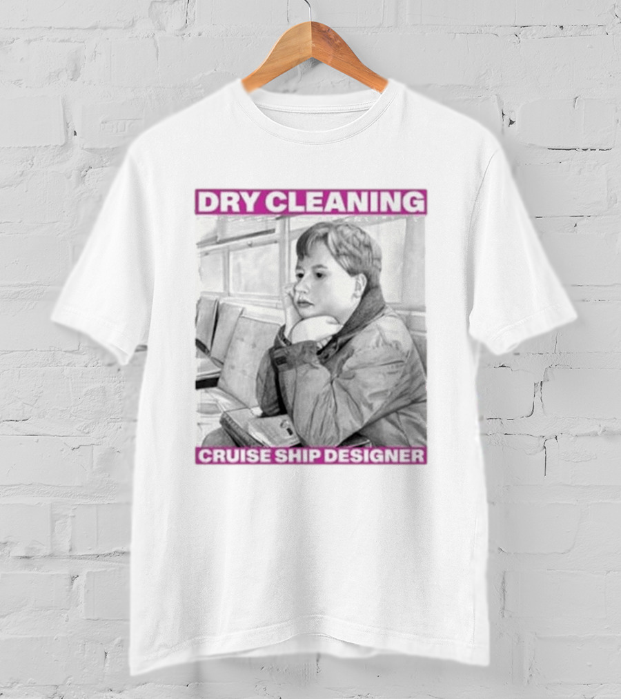 Dry Cleaning Cruise Ship Designer Boy Sketch T-Shirt