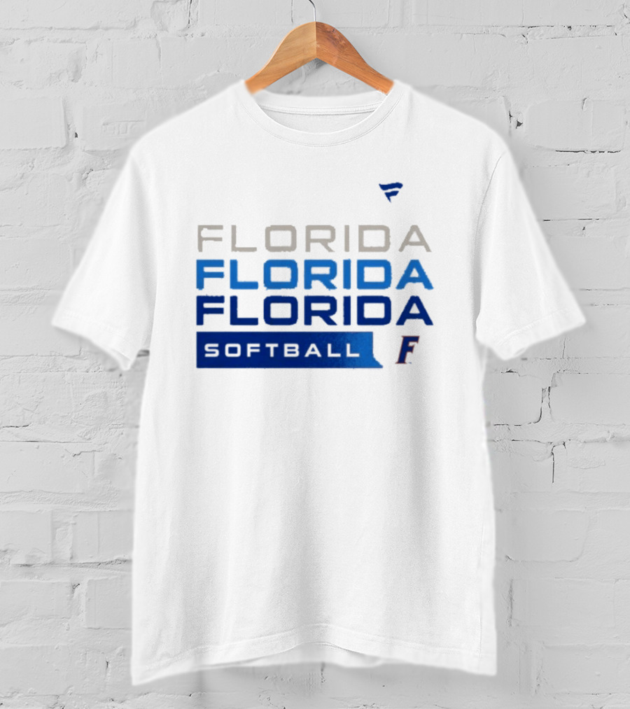 Florida Gators Softball Tri Blend Hype College F T-Shirt