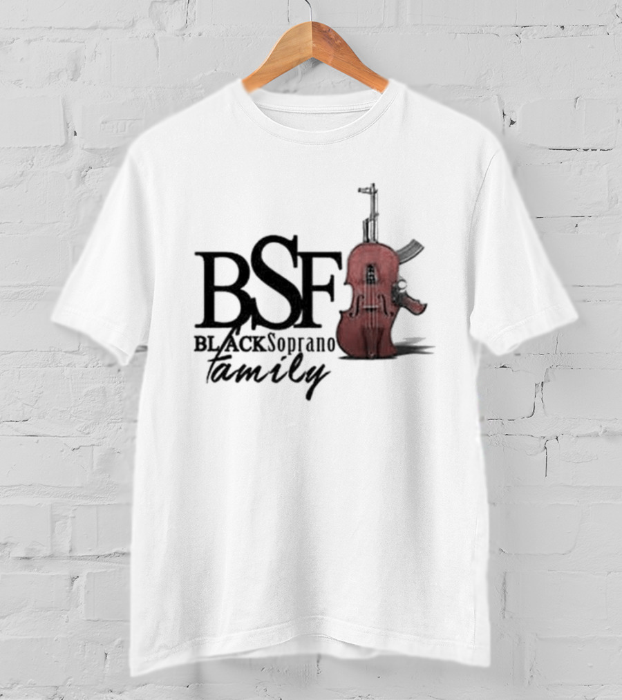 BSF Black Soprano Family Violin T-Shirt
