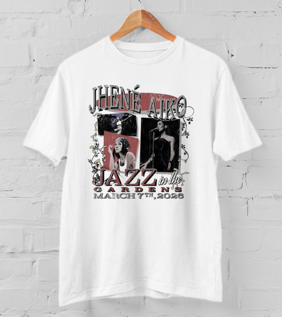 Jhene Aiko Jazz In The Gardens March 7 2026 Event T-Shirt