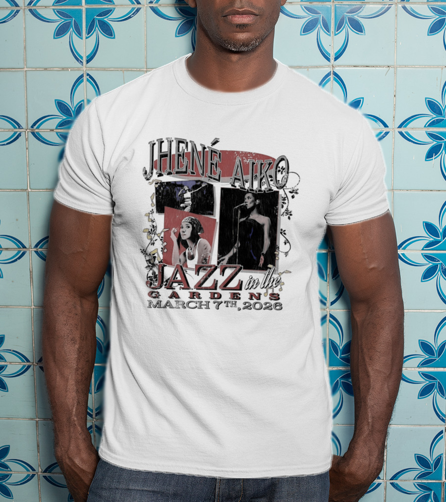 Jhene Aiko Jazz In The Gardens March 7 2026 Event T-Shirt