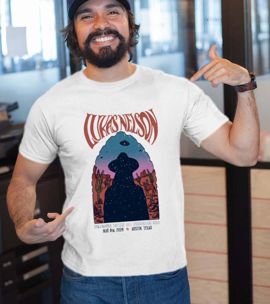 Lukas Nelson 60th Anniversary Show May 9 2026 Austin Texas T-Shirt