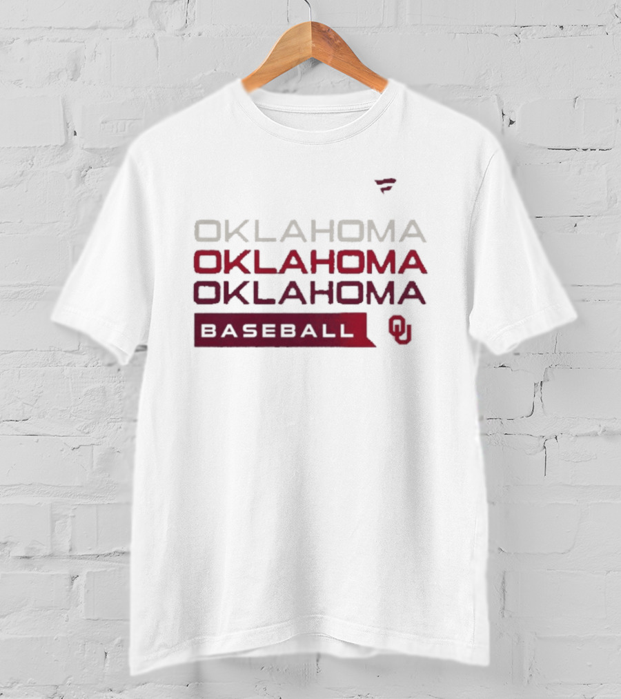 Oklahoma Baseball Tri Blend Fan Gear T-Shirt