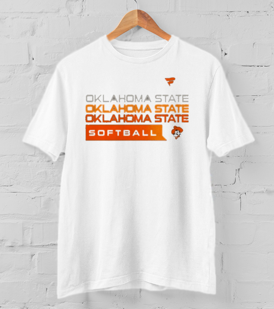 Oklahoma State College Softball Cowboys Hype Tri Blend T-Shirt