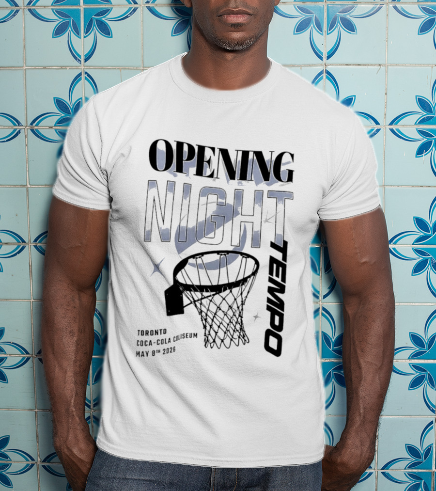 Opening Night Toronto Tempo WNBA Coca Cola Coliseum May 8th 2026 T-Shirt