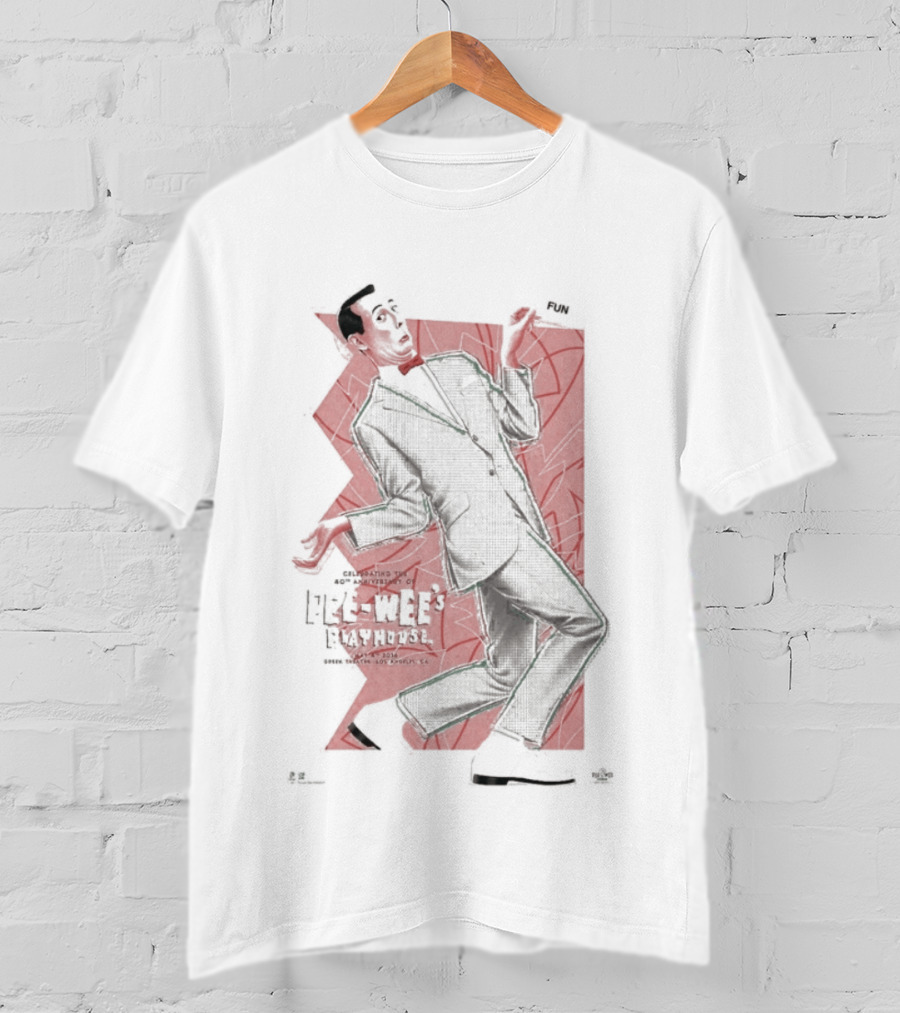 Pee Wee's Playhouse Matt Ryan Tobin May 4 2026 T-Shirt