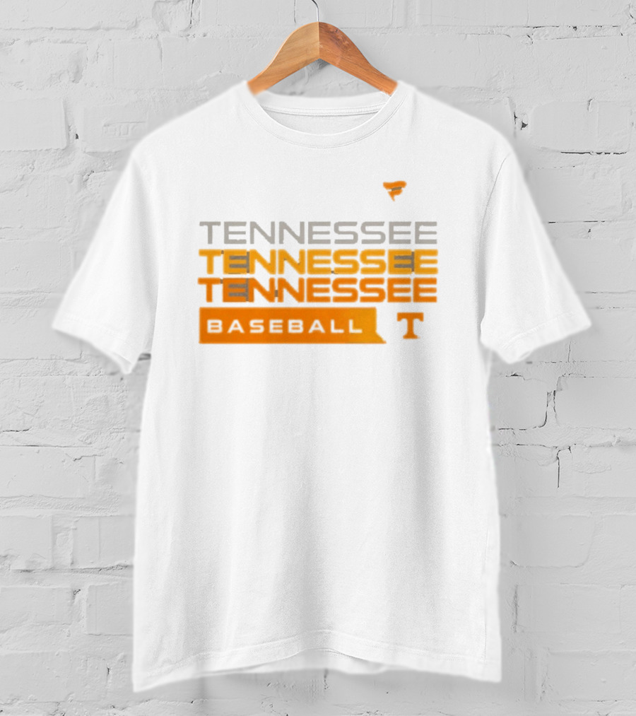 Tennessee Volunteers Baseball Tri Blend Hype Official College Gear T-Shirt