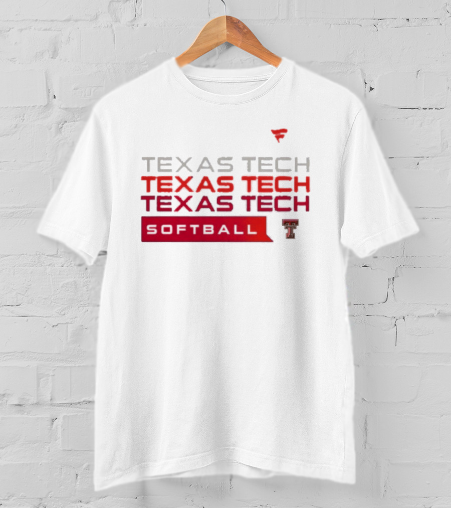 Texas Tech Red Raiders Softball Tri Blend College Hype T-Shirt