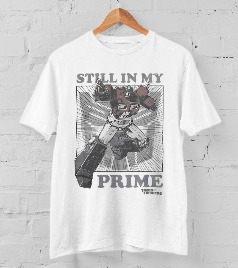 Still In My Prime Transformers Father's Day Dad T-Shirt
