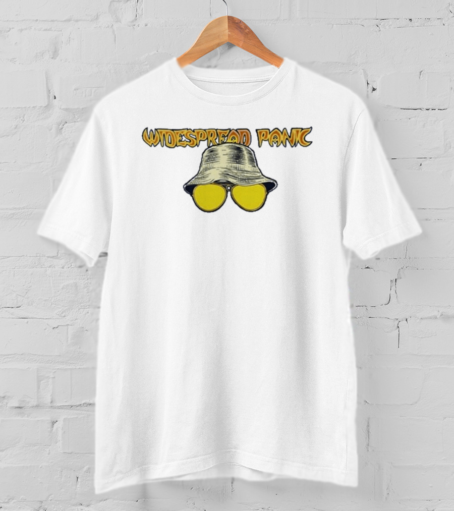 Widespread Panic Las Vegas NV Tour May 8 10 2026 Bucket Hat Yellow Glasses T-Shirt