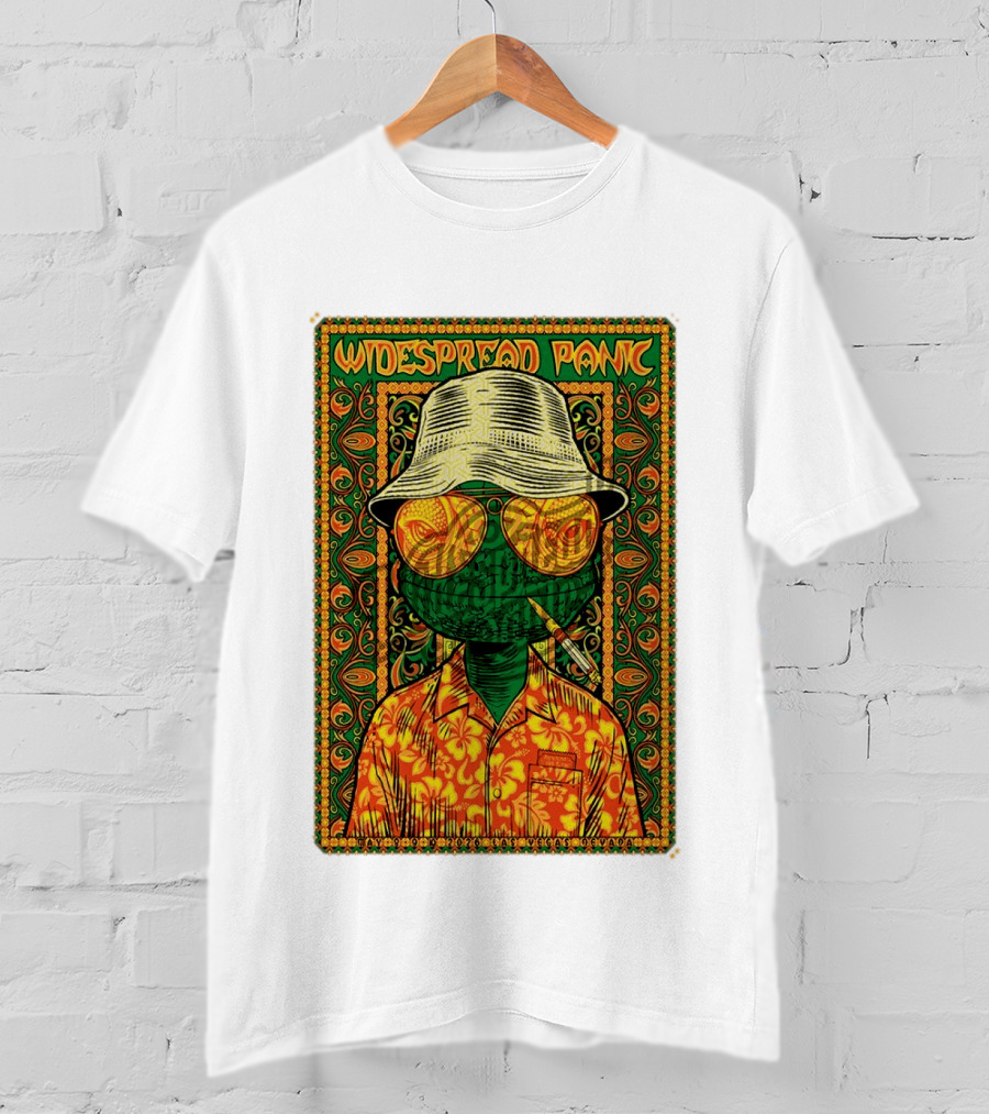 Widespread Panic May 8 10 2026 Las Vegas Tour Virgin Hotels The Theater Psychedelic T-Shirt